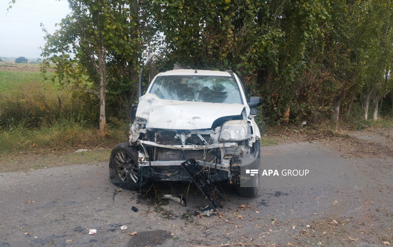 Şəhid qardaşı qəzada yaralandı  - Fotolar  