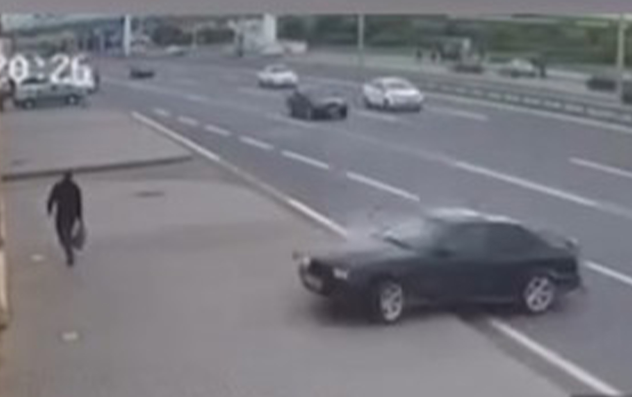 Buzovnadakı ağır qəzanın görüntüləri  - Video  