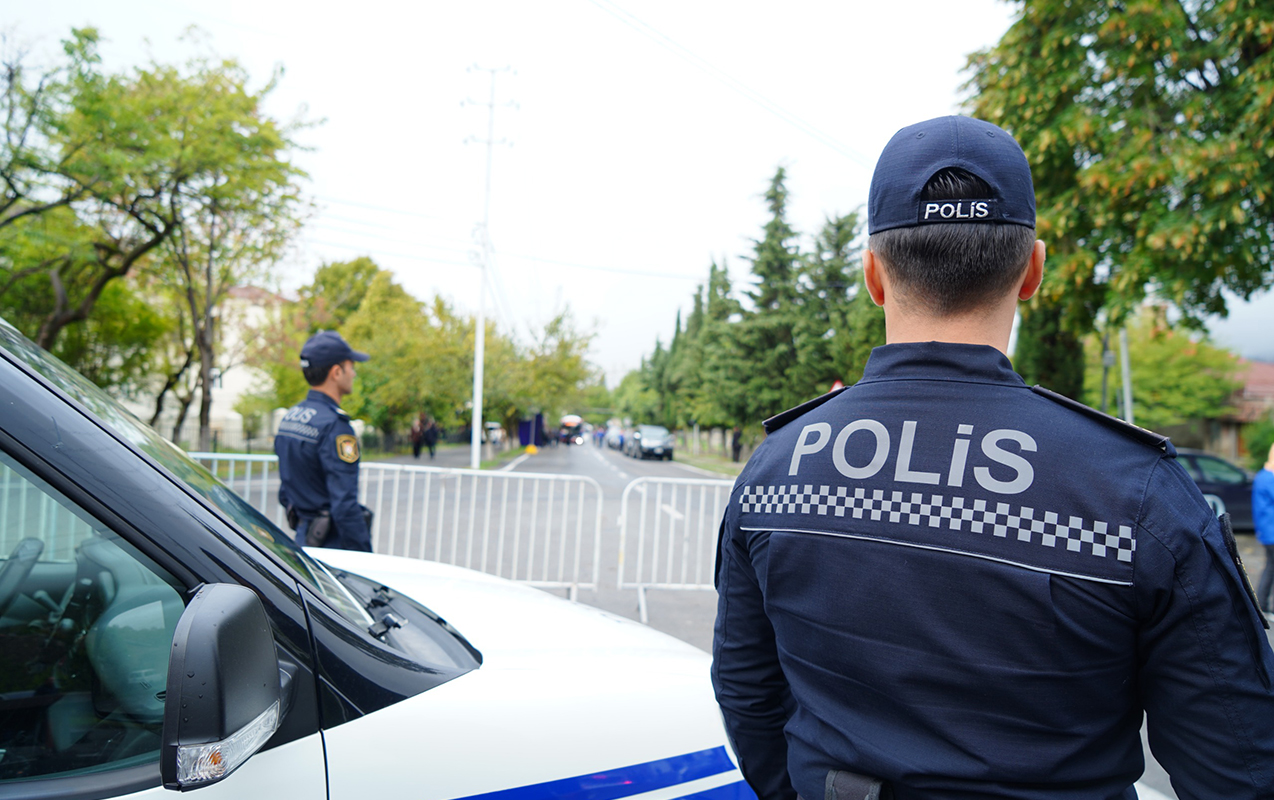 Şəkidə polis fasiləsiz xidmət aparır  - Video  