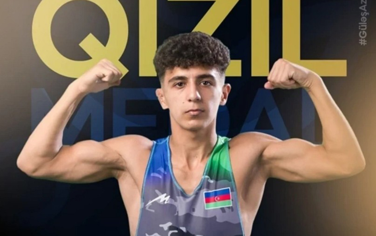 Güləşçimizdən qızıl medal  - III MDB Oyunları  