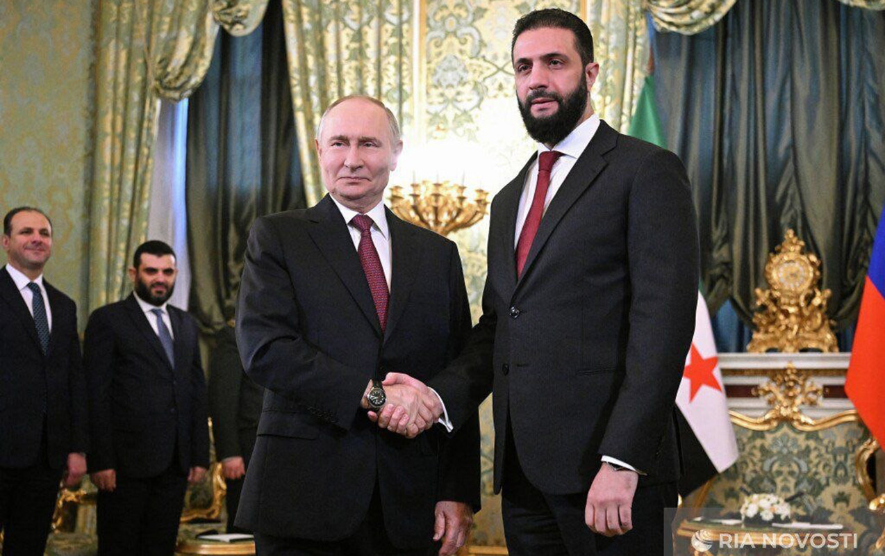 Putinlə Əhməd əl-Şaraa görüşdü  - Video - Yenilənib  