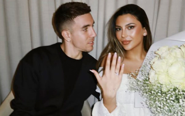 “Qarabağ”ın futbolçusu sevgilisinə evlilik təklif etdi  - Video  