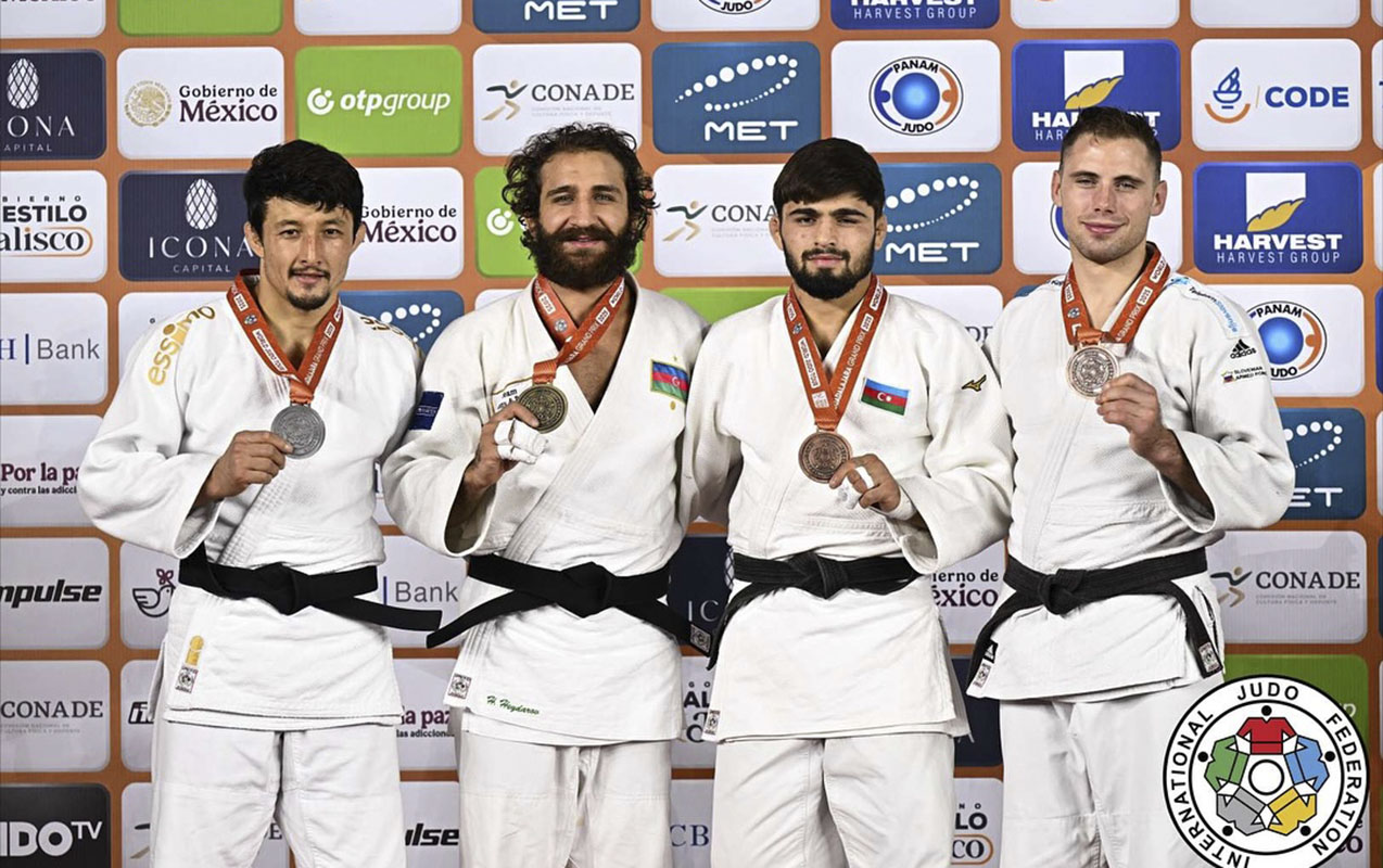 Cüdoçularımızdan Meksikada iki qızıl medal