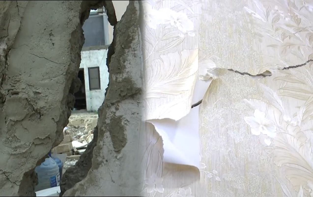 “Hər an böyük faciə baş verə bilər”  - Bakıda 10 ailənin həyatı təhlükədədir  