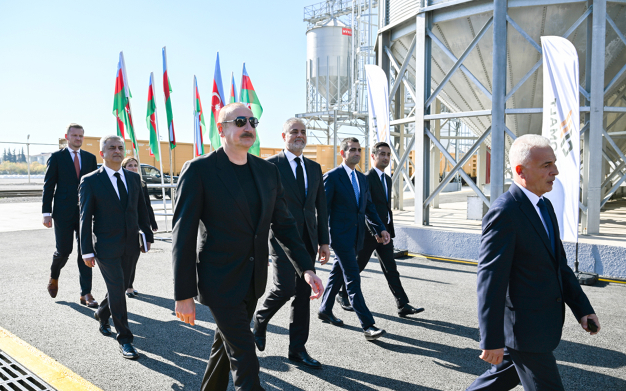 İlham Əliyev İmişliyə getdi  - Fotolar  