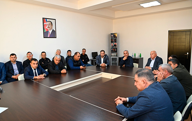 “Azərişıq” nümayəndələri Zərdabda fermer və sahibkarlarla görüşdü