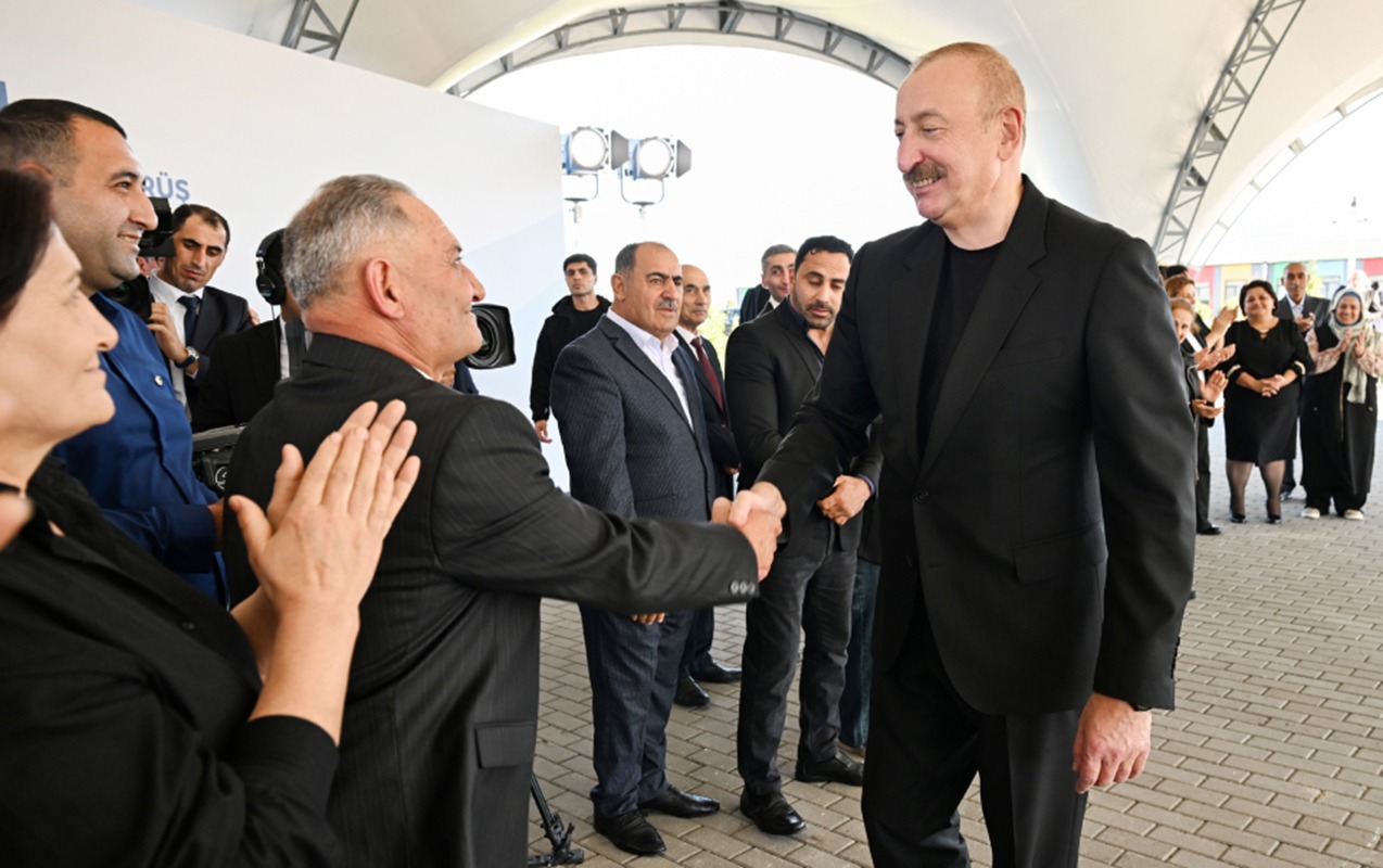 İlham Əliyev onlarla da görüşdü  - Fotolar  