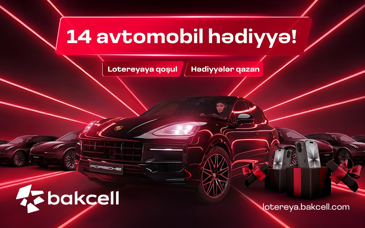 “Bakcell” bu gün “Zeekr 001” hədiyyə edəcək - Son saatlar! “Bakcell” bu gün “Zeekr 001” hədiyyə edəcək - Son saatlar!