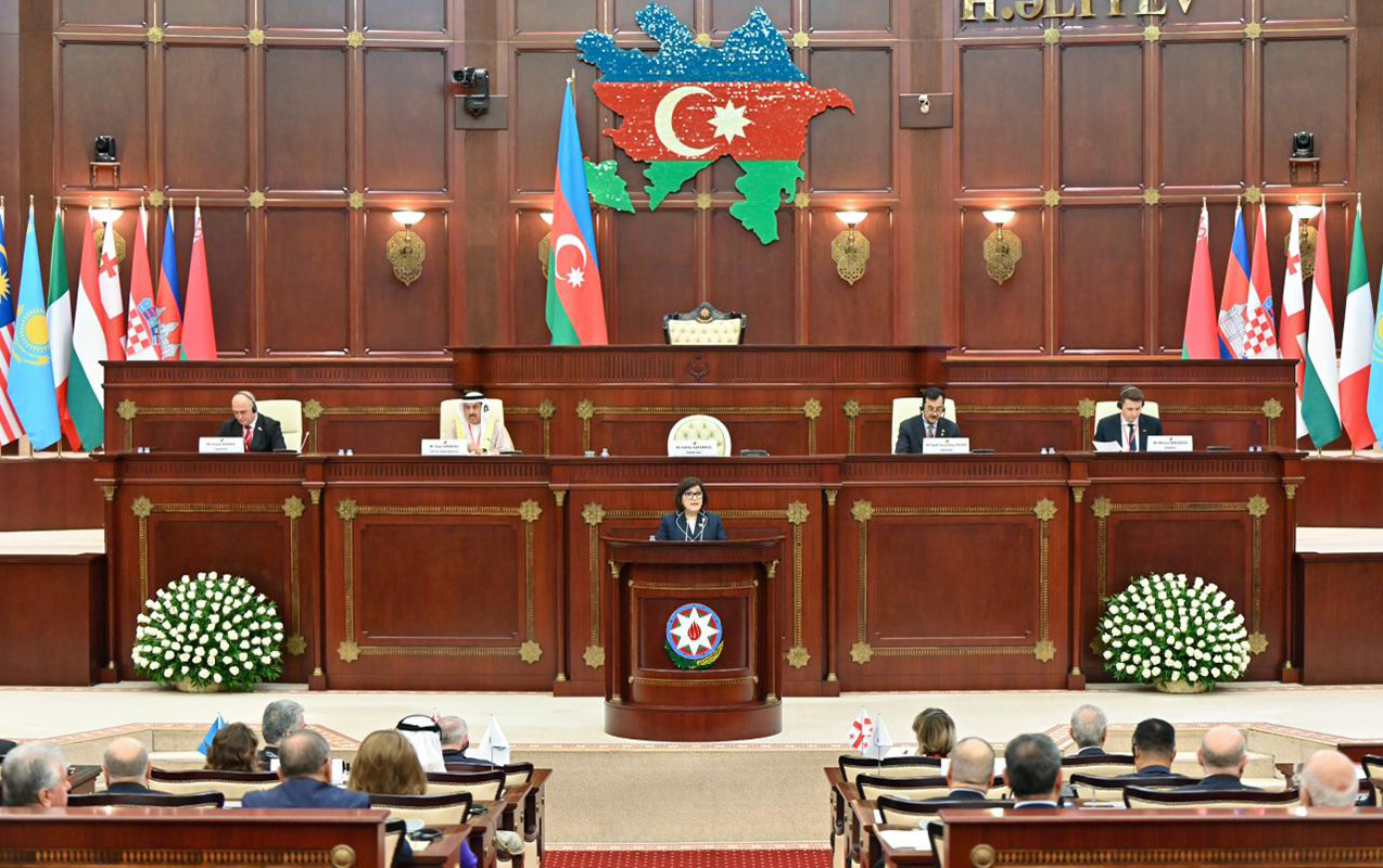 Milli Məclisdə beynəlxalq parlament konfransı  - Yenilənib - Fotolar  