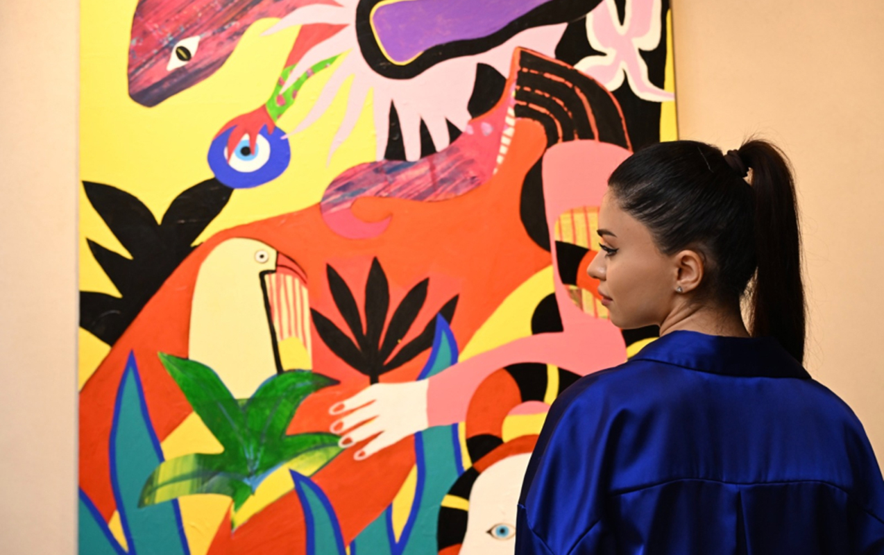 “Art Weekend”də “Od, Su və Öpüşlər” adlı sərgi açıldı  - Fotolar  