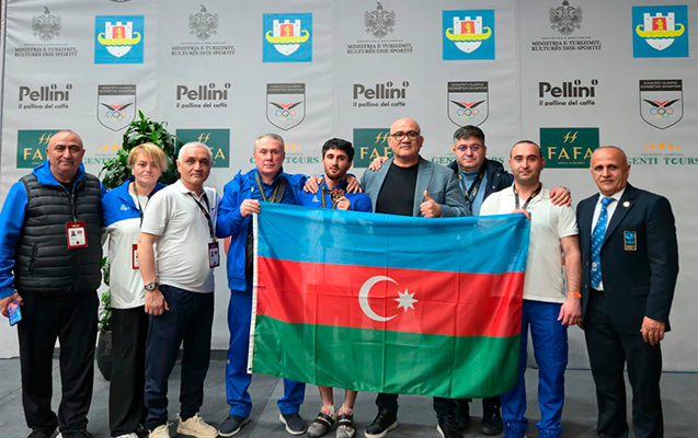 İdmançımız Avropa birinciliyində 3 gümüş medal qazandı  - Foto  