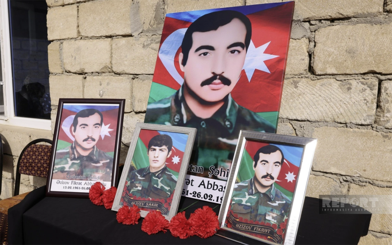 İtkin şəhidlərimiz dəfn olundu  - Fotolar - Yenilənib  