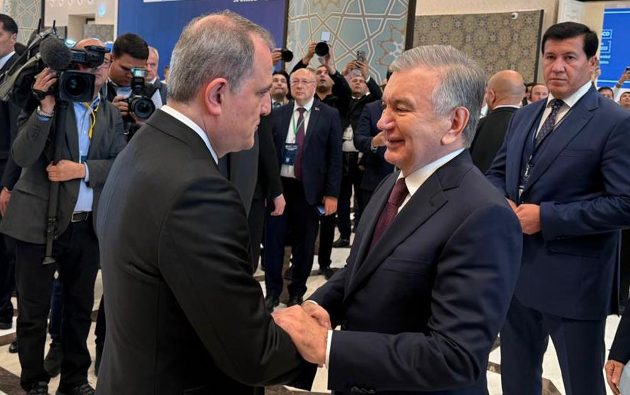 Bayramov Özbəkistan prezidenti ilə görüşdü  - Foto  