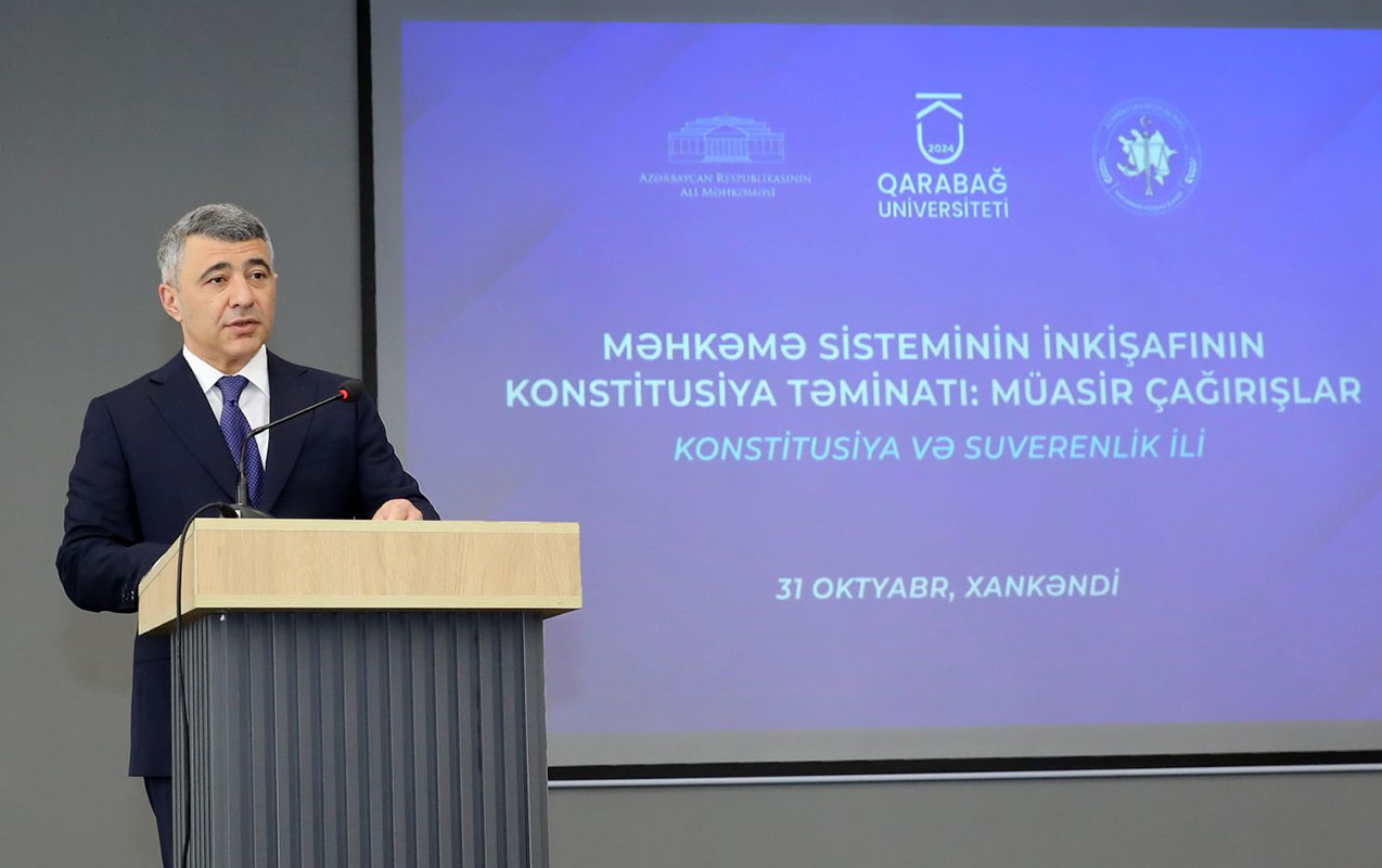 Qarabağ Universitetində konfrans keçirildi  - Fotolar  