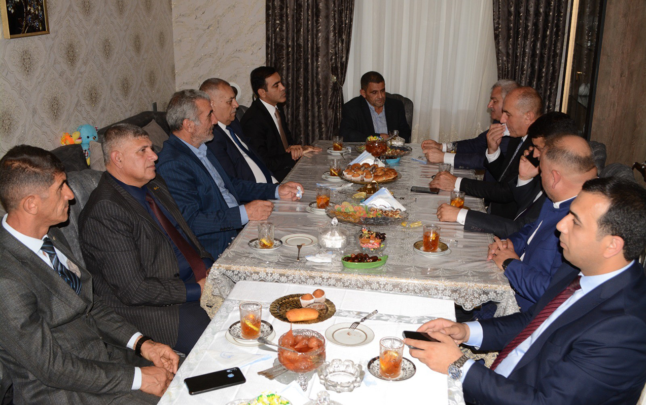 Anar Məmmədov şəhid ailəsini ziyarət etdi  - Fotolar  