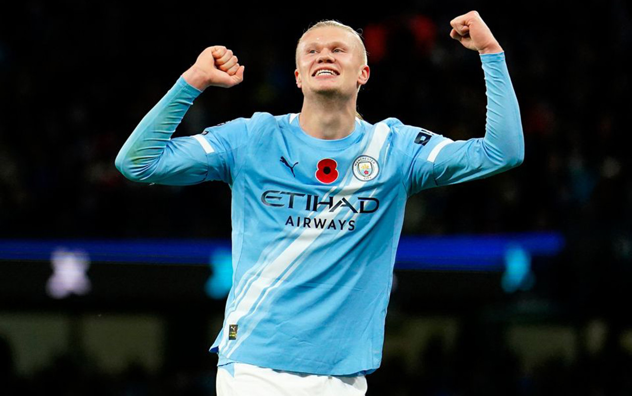 Haaland ÇL-də rekorda imza atdı