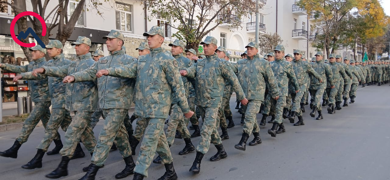 Xankəndidə Zəfər Günü ilə bağlı yürüş - Video - Fotolar Xankəndidə Zəfər Günü ilə bağlı yürüş - Video - Fotolar