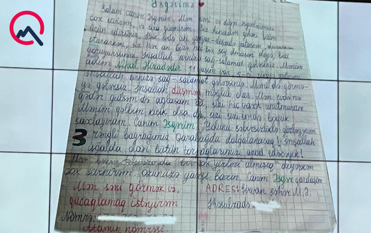 Bu da atamın nömrəsi...  - Nihalın 5 il sonra üzə çıxan məktubu  