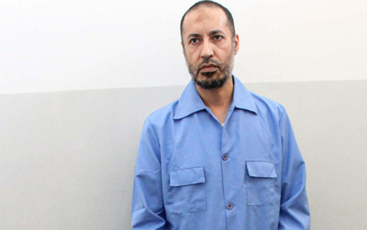 Qəddafinin oğlu həbsdən azad edildi