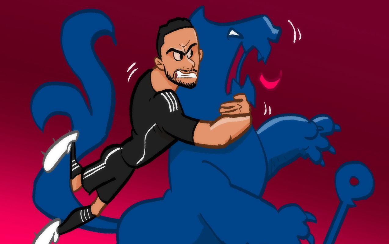 “Qarabağ”a karikatura həsr etdi - Foto