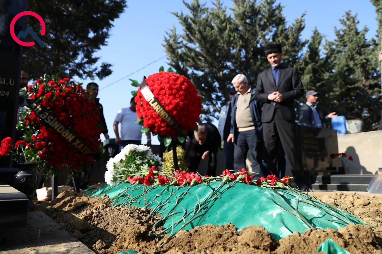 Vahid Əliyev dəfn edildi - FOTOLAR