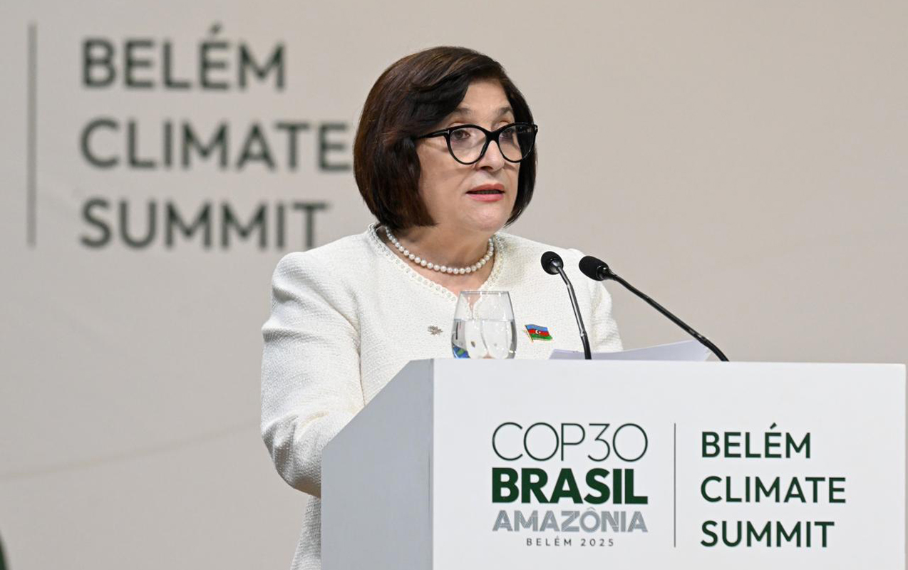 Sahibə Qafarova COP30-da çıxış etdi  - Fotolar  