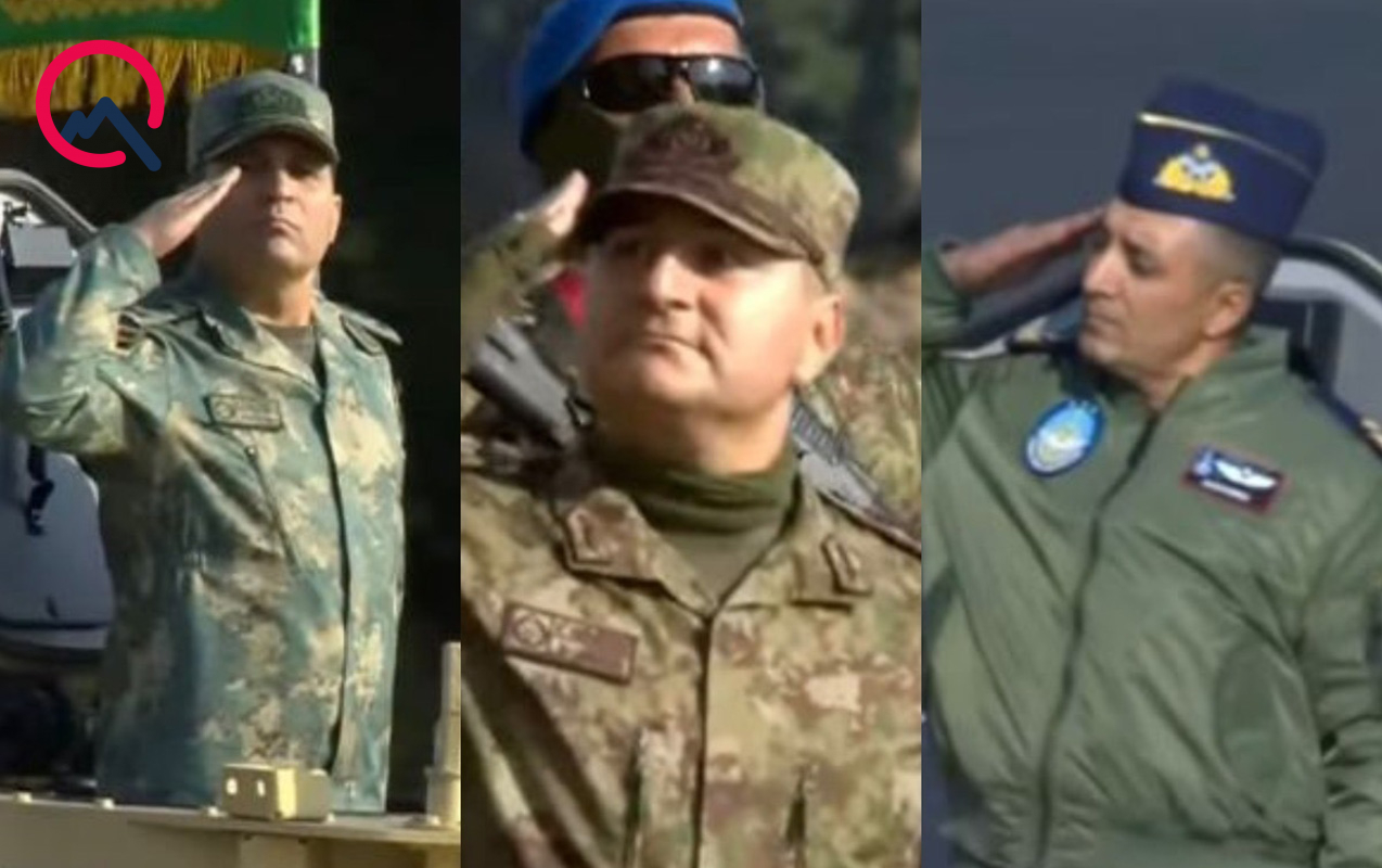 Generalların yeni rütbədə ilk  - Fotoları  