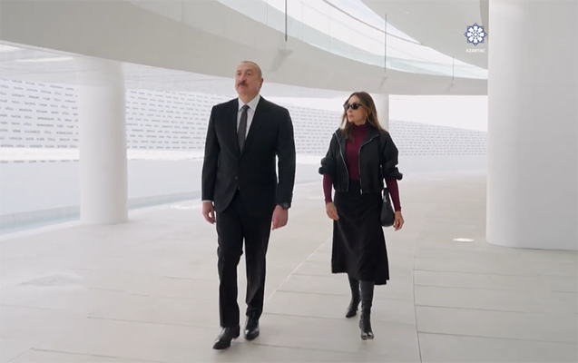 Bu gün açılışı olan Zəfər muzeyindən yeni görüntülər  - Video  