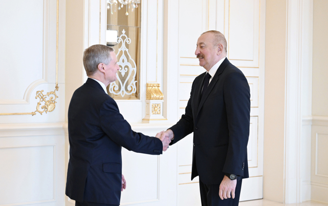 İlham Əliyev qəbul keçirdi - Fotolar