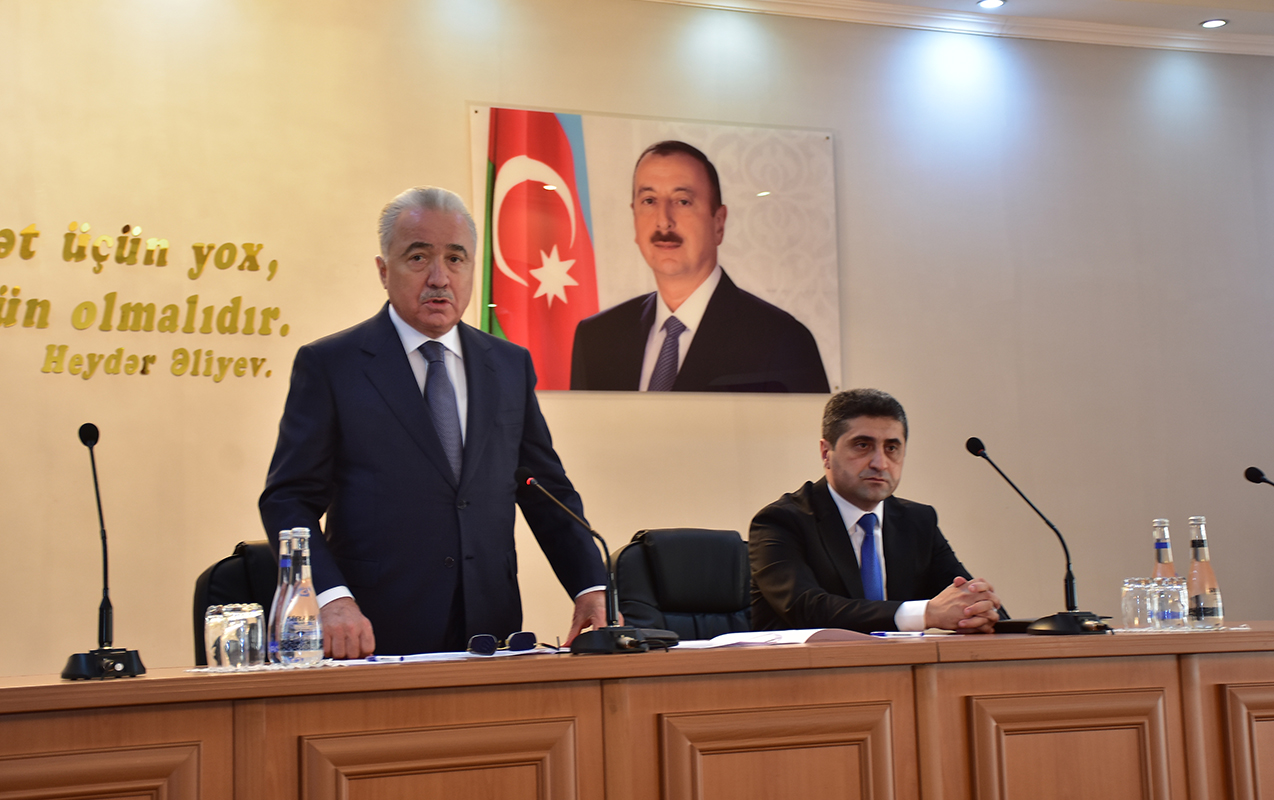 Qaxın icra başçısı da kollektivə təqdim olundu  - Foto  