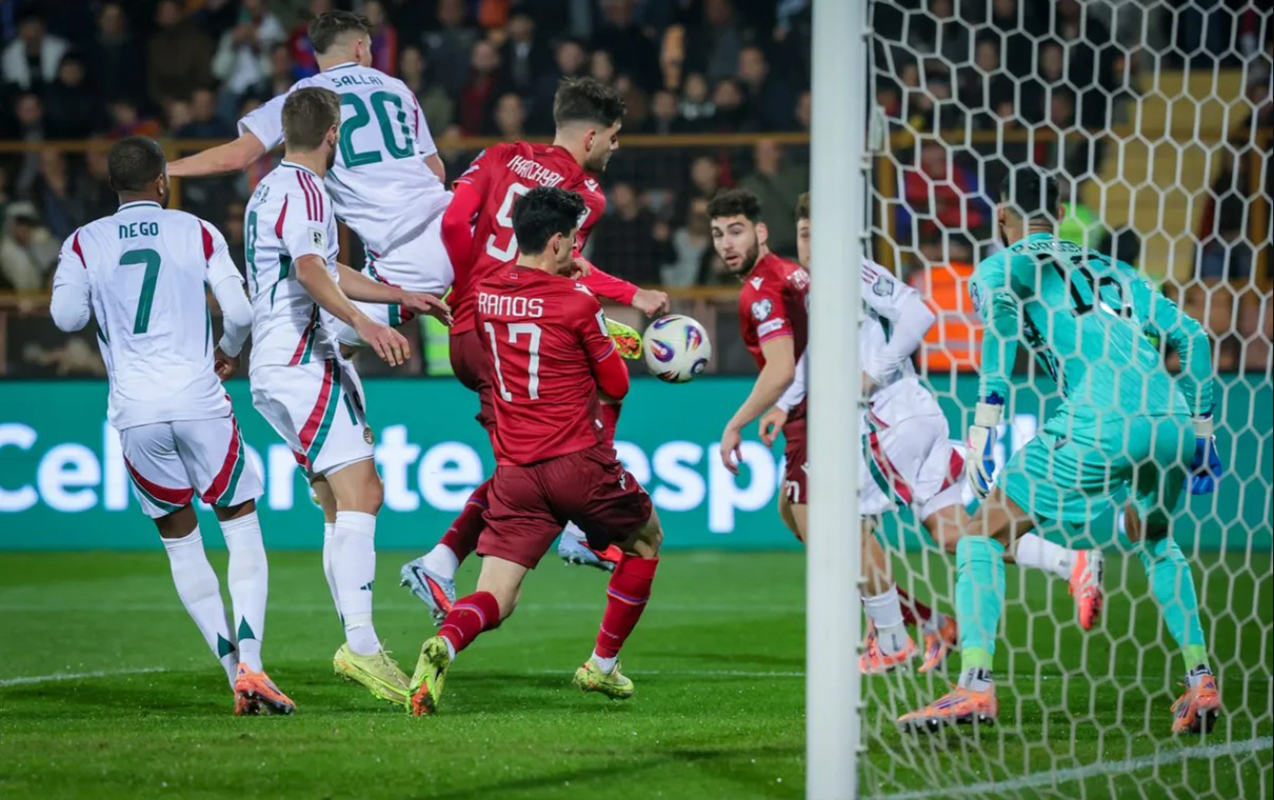 Ermənistan Macarıstana uduzdu