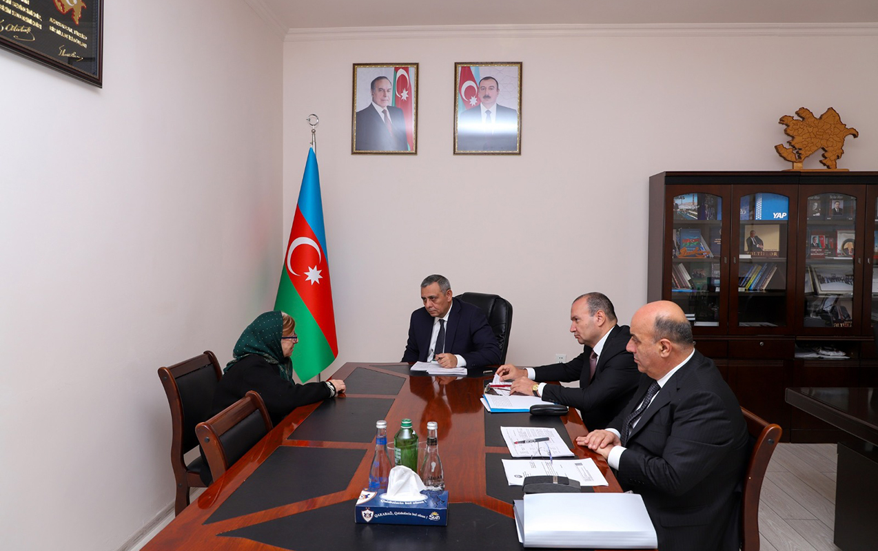 Mürsəl İbrahimov Mingəçevirdə vətəndaş qəbulu keçirdi  - Fotolar  