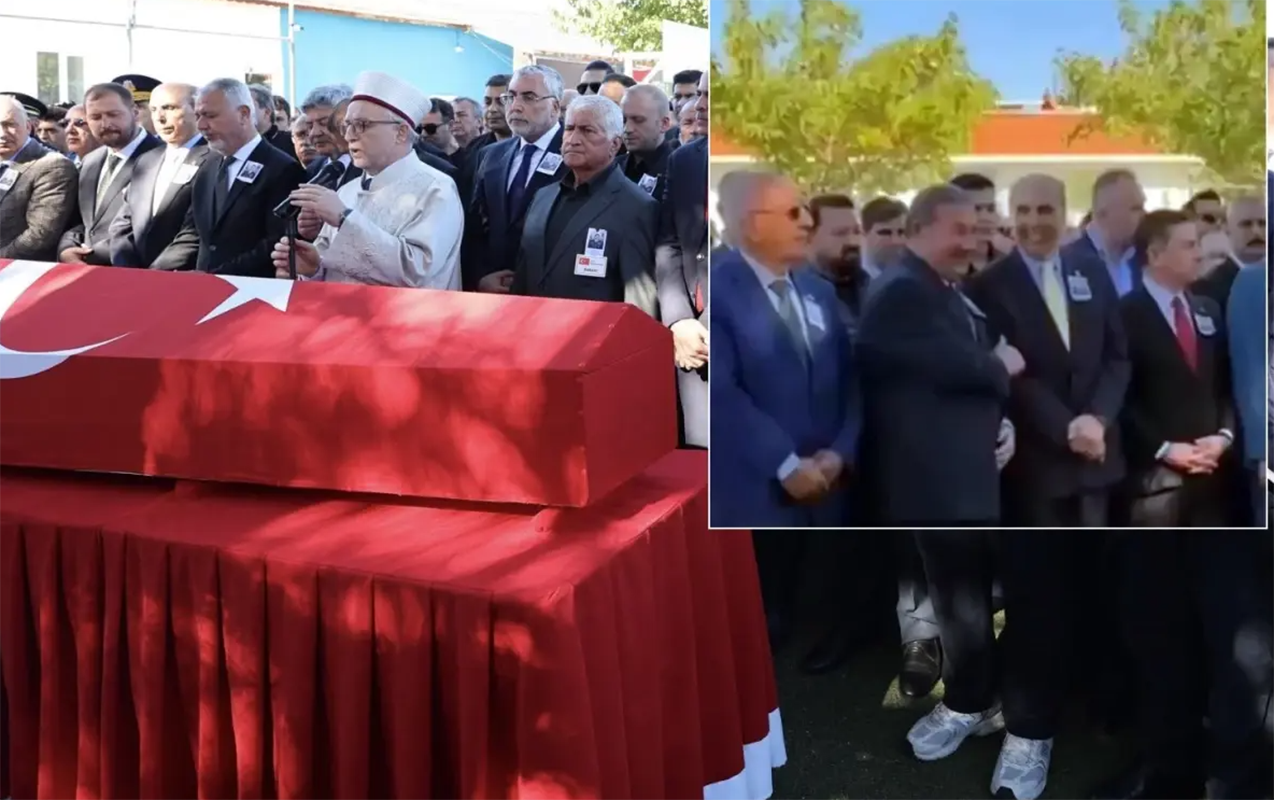 Şəhidin dəfnində gülmələri müzakirələrə səbəb oldu