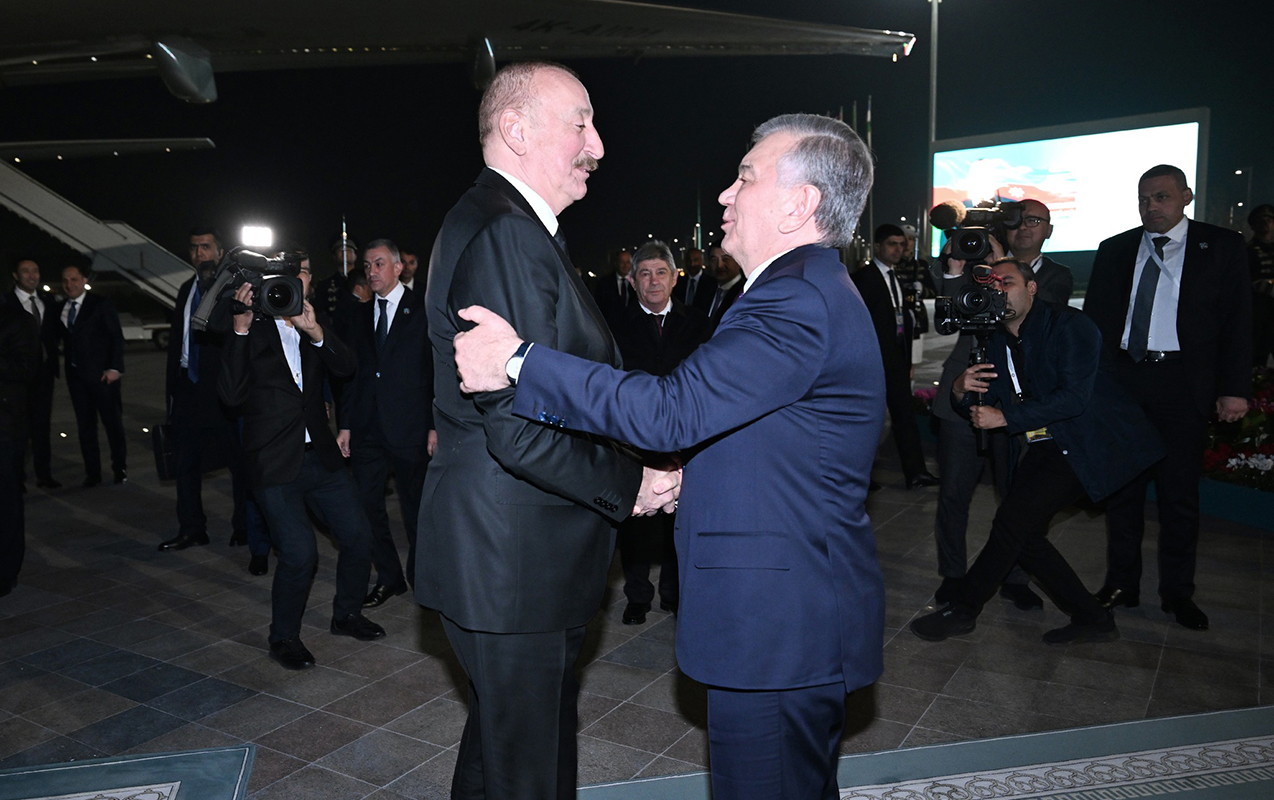 Prezidentin səfəri başa çatdı  - Fotolar  