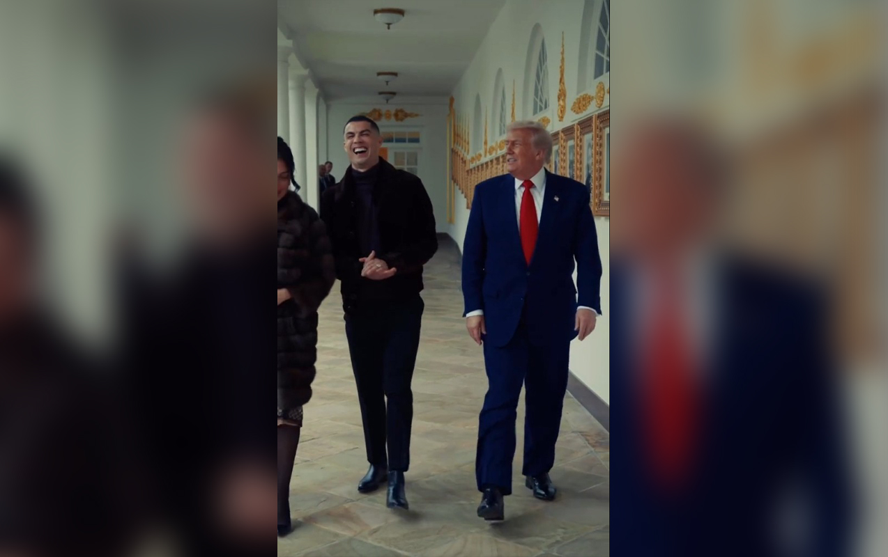 Trampla Ronaldo Ağ Evdə bir arada