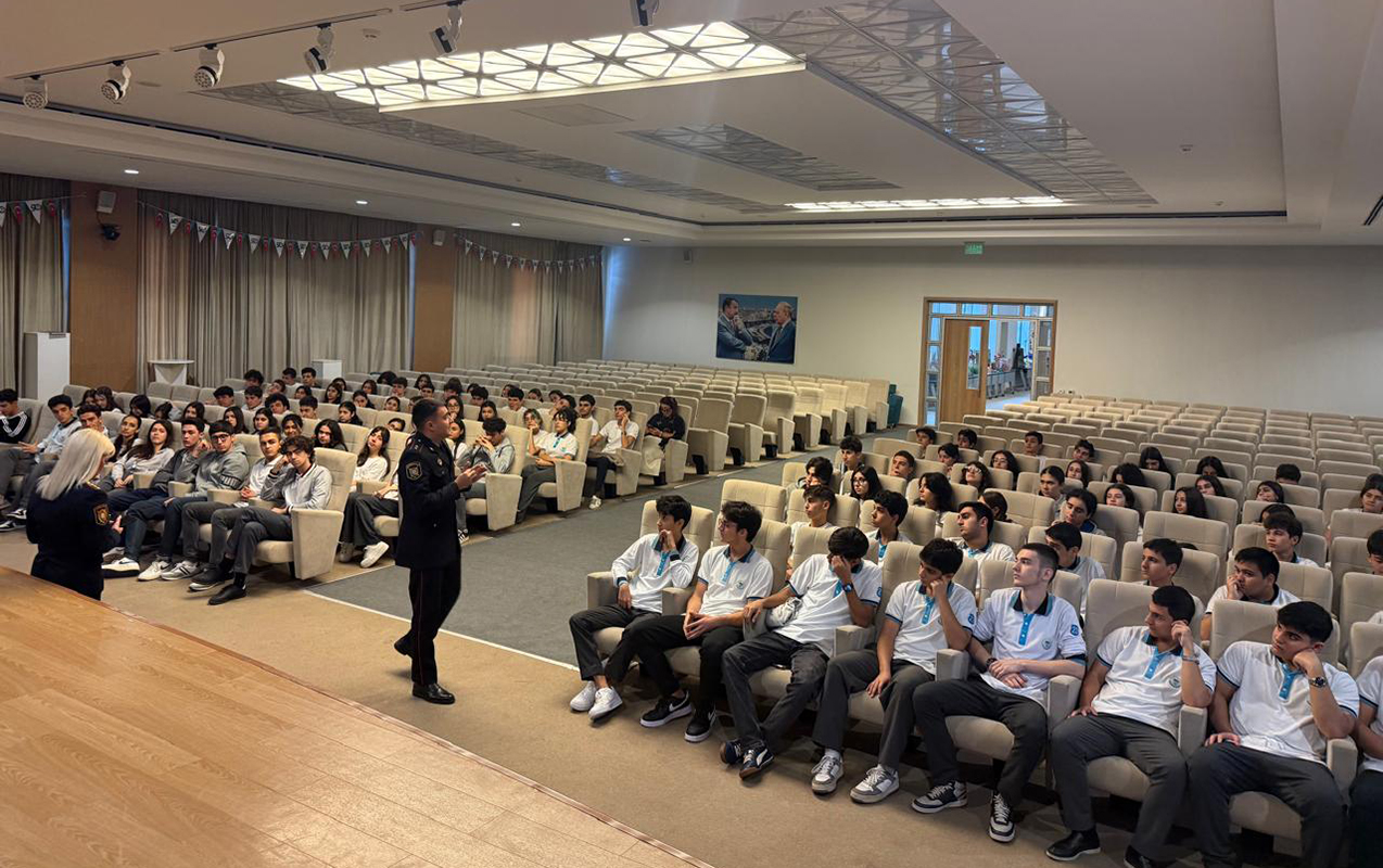 Polis Akademiyası təbliğat-təşviqat tədbirlərini davam etdirir -