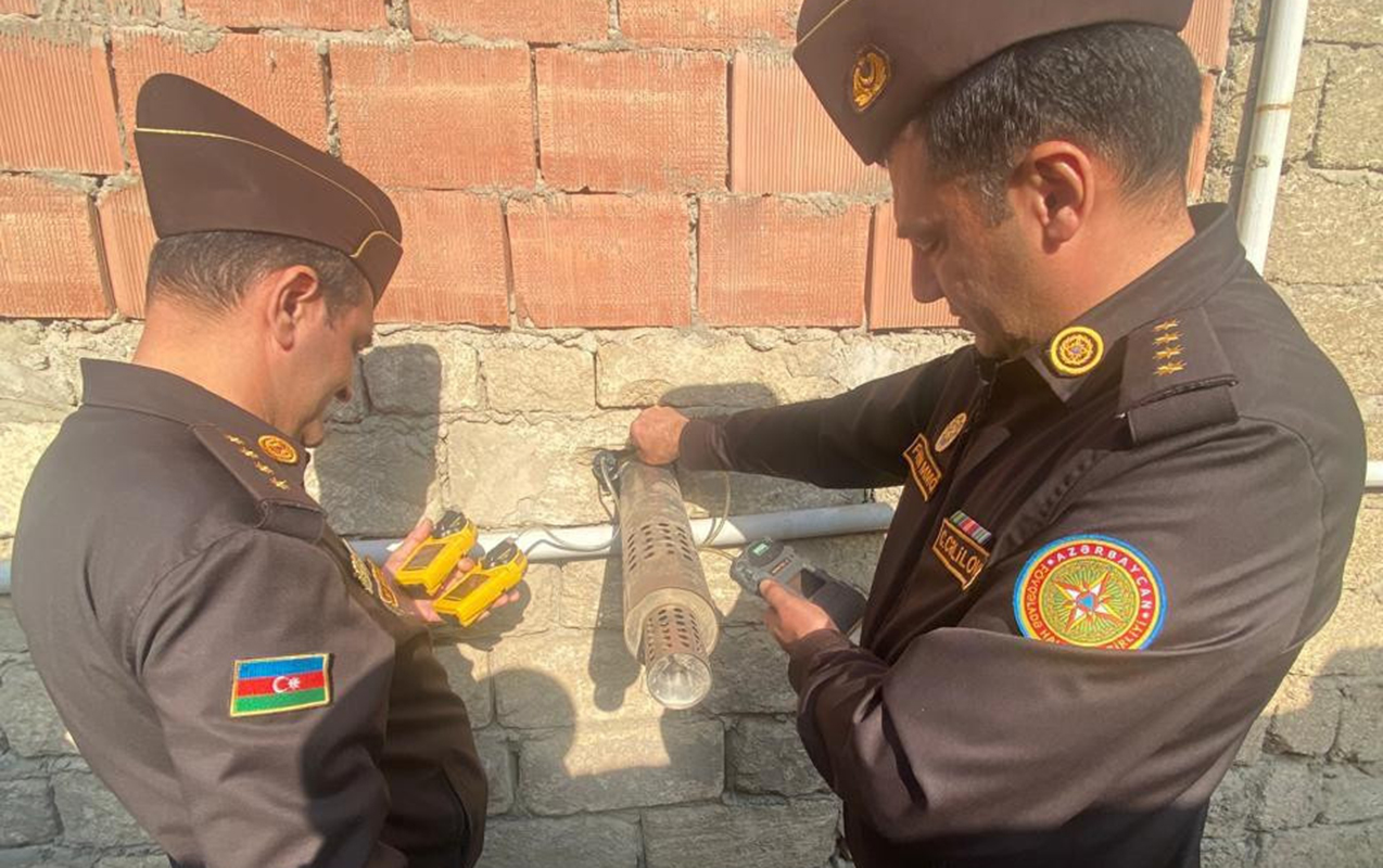 Məmmədlidə metan qazı sızması  - Araşdırma başlandı+Fotolar  