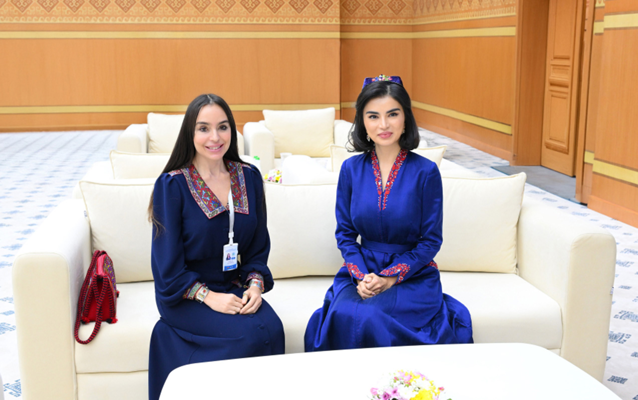 leyla-eliyeva-saida-mirziyoyeva-ile-gorusdu