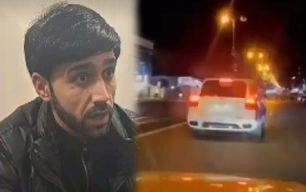 “Porsche” ilə avtoxuliqanlıq edən sürücü həbs olundu
