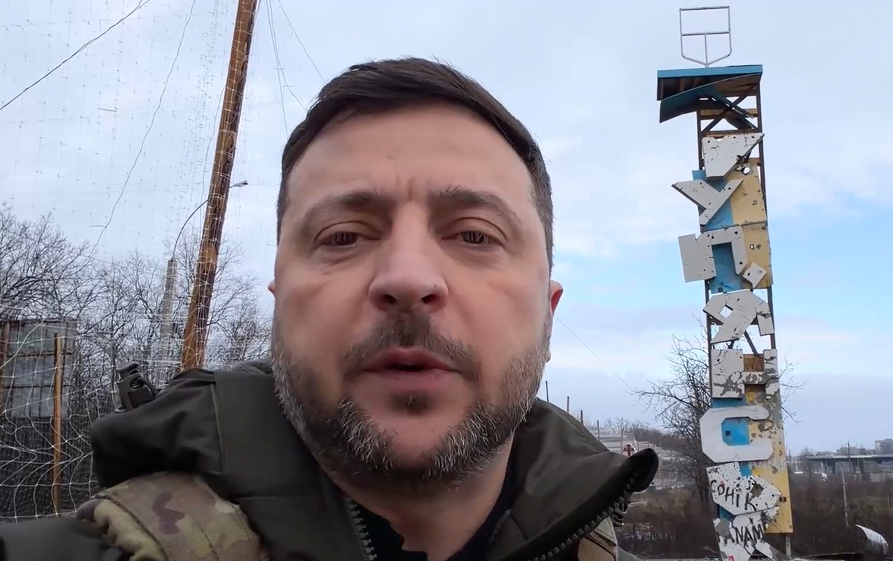 zelenski-kupyanskdan-video-paylasdi