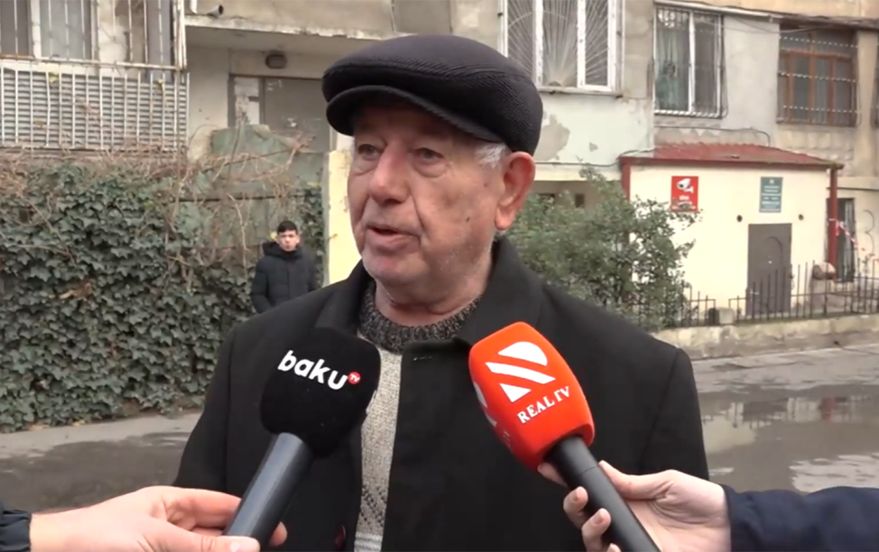 “Ev cəhənnəmə yansın, yoldaşımla nəvəmi son anda çıxarıblar”