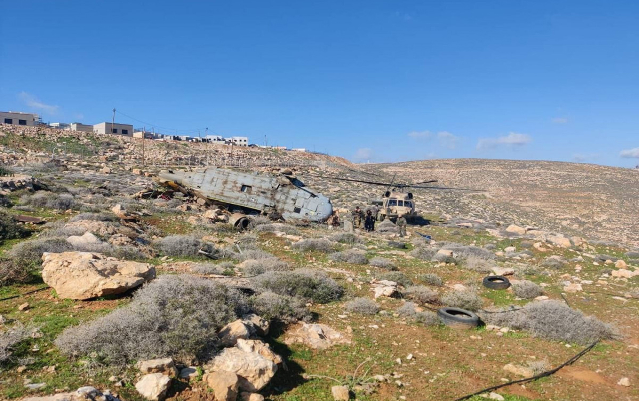 israile-mexsus-helikopter-qezaya-dusdu