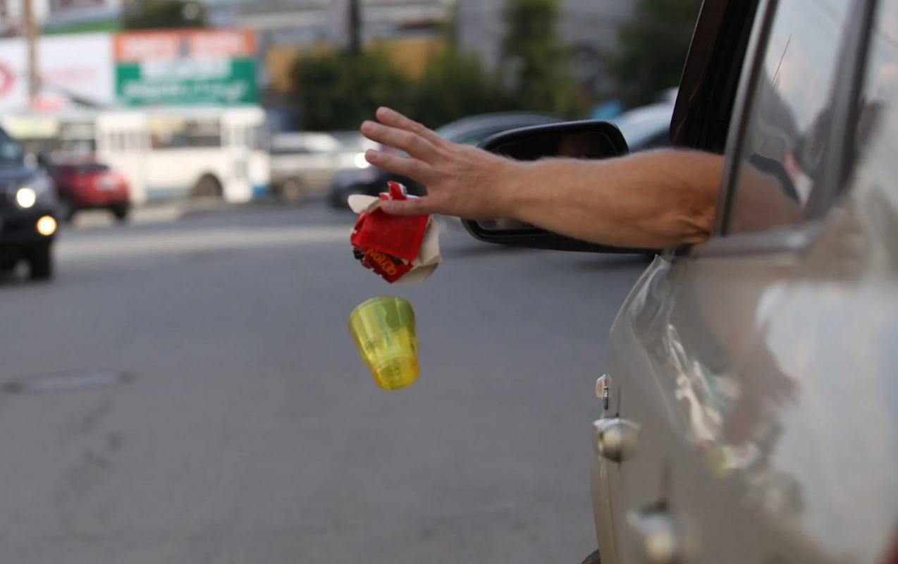 avtomobilden-kuceye-zibil-atan-surucu-hebs-edildi