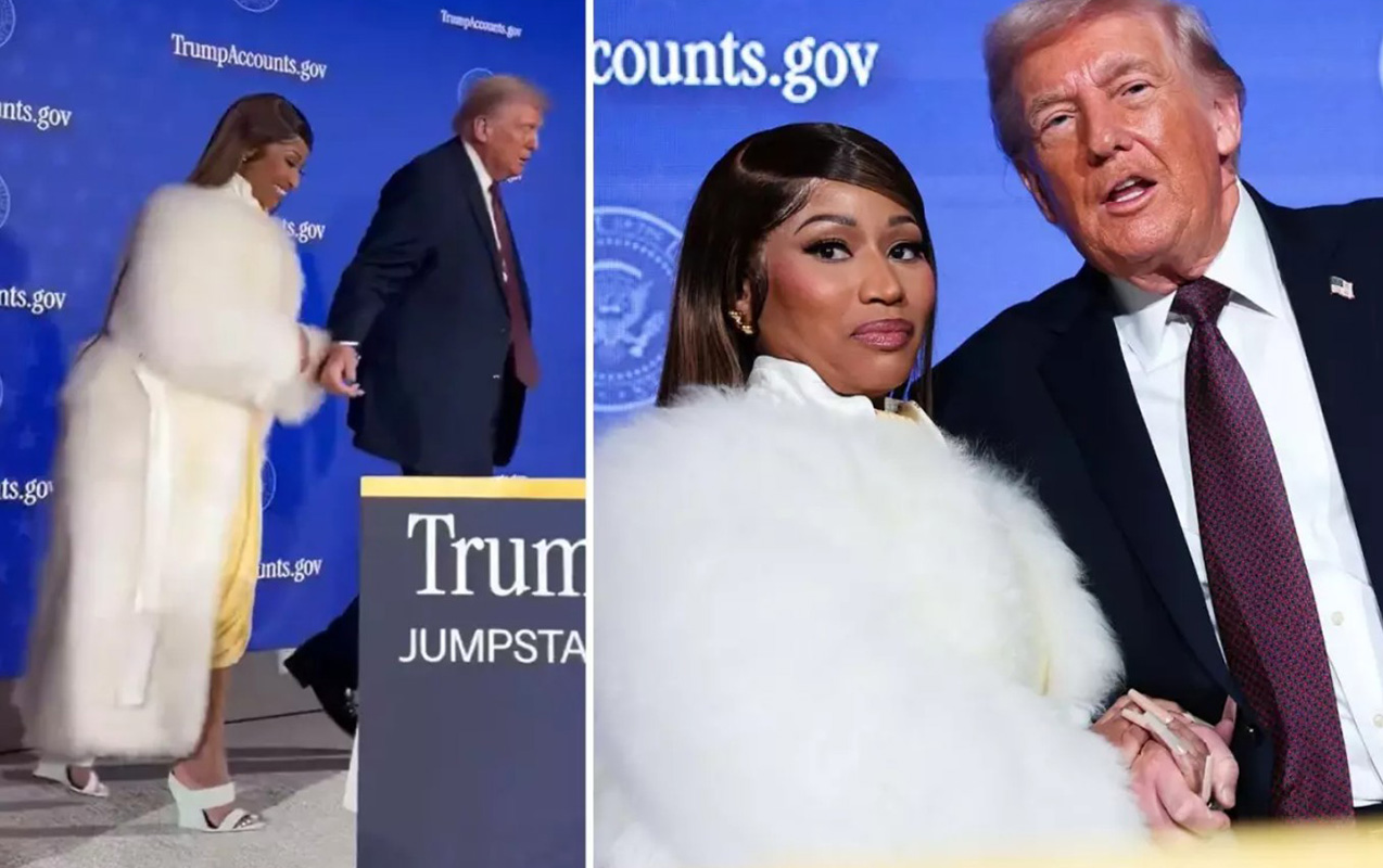 tramp-ve-niki-minaj-el-ele