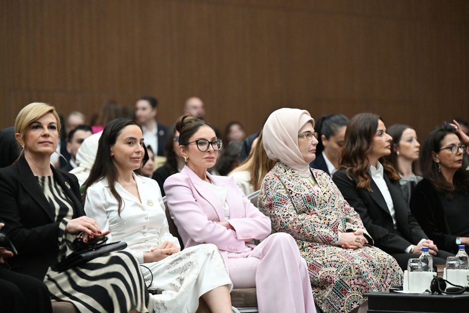 Antalya Diplomatiya Forumu: Mehriban Əliyeva paneldə iştirak etdi - FOTOLAR 12