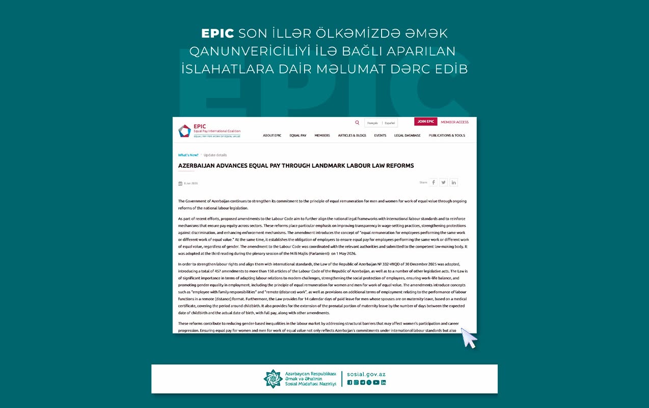 epic-emek-qanunvericiliyi-ile-bagli-aparilan-islahatlara-dair-melumat-derc-etdi