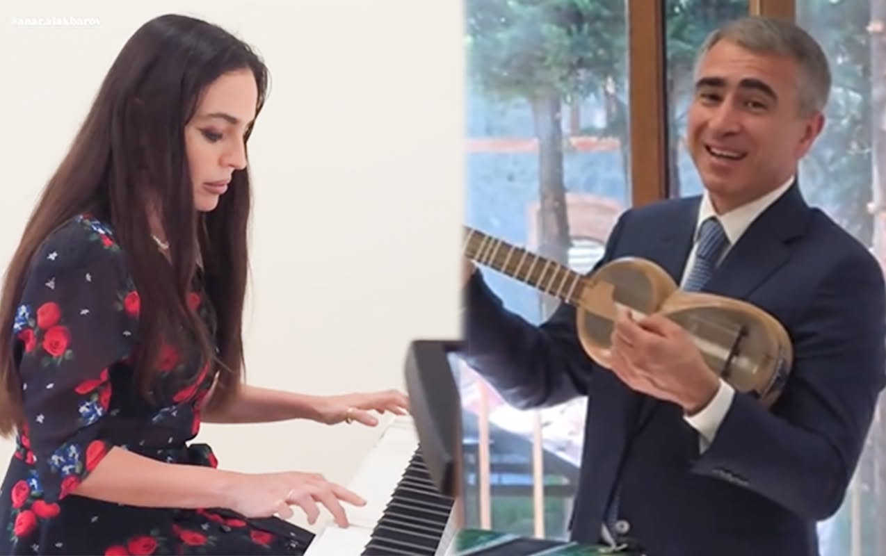 Leyla Əliyevadan pianoda “Söz olmasaydı”