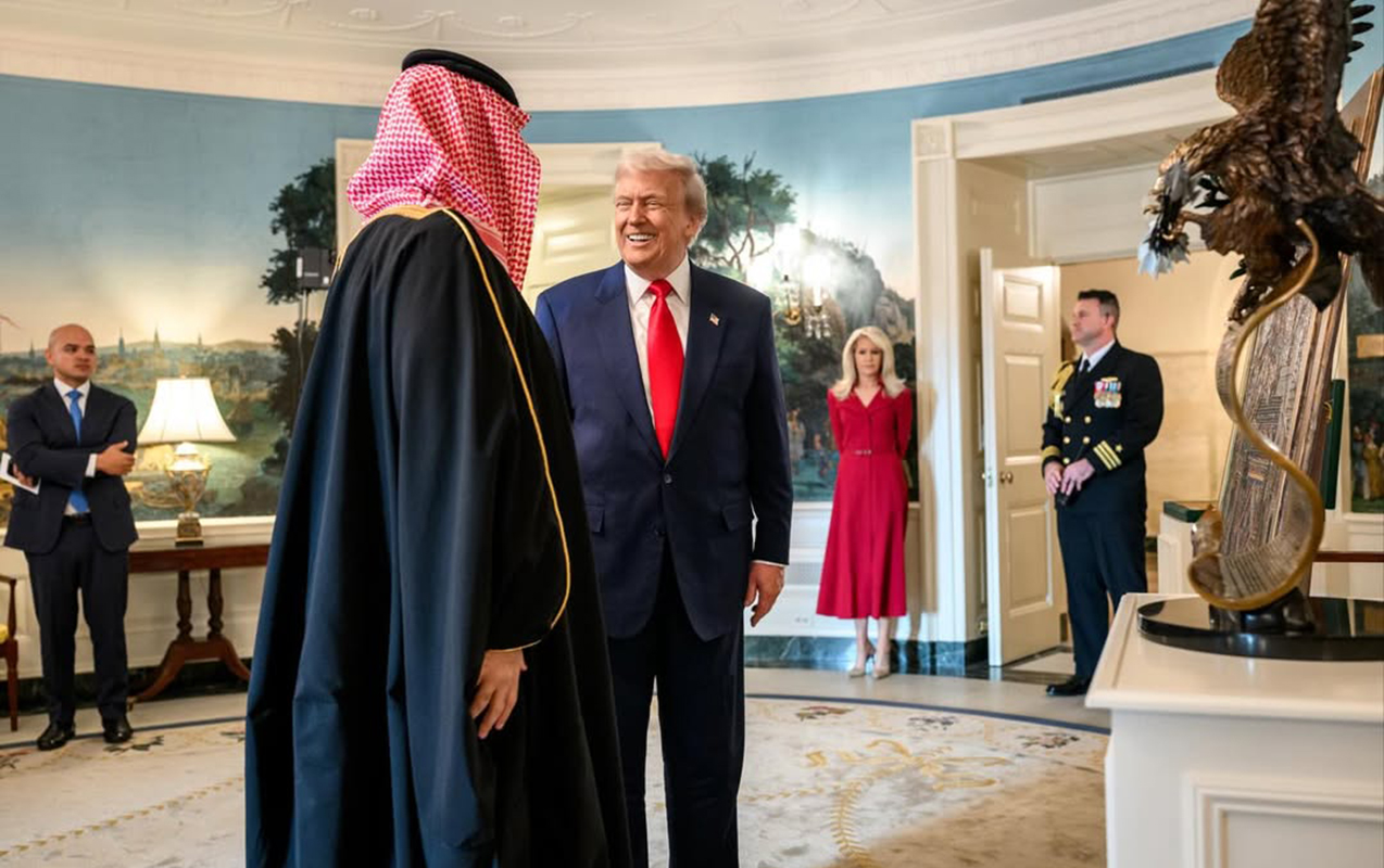 Ağ Evdə 1 trilyonluq görüş... - FOTOLAR